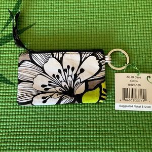 Vera Bradley Zip ID case.